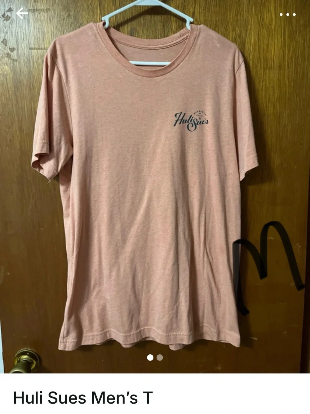 Men’s Short Sleeve T-Shirt in Dusty Pink